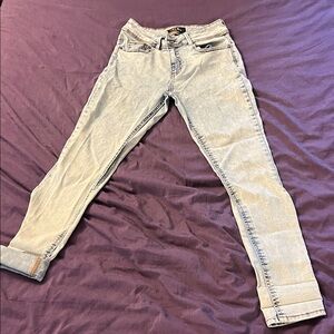 Indigo Rein Women's Light Blue Skinny Jeans